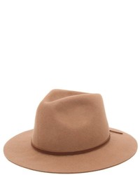 Brixton Wesley Tan Wool Brim Hat