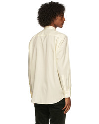OVERCOAT Off White Wool Shirt