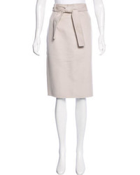 Carolina Herrera Wool Angora Blend Skirt W Tags