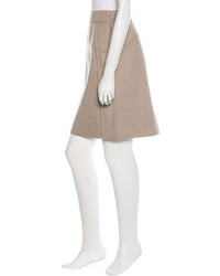 Louis Vuitton Wool Cashmere Pencil Skirt