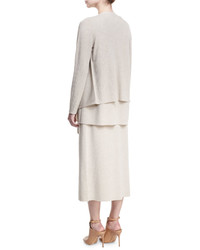 Eileen Fisher Washable Wool Wrap Cardigan