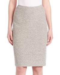 Beige Wool Skirt