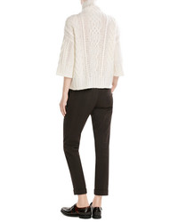 Max Mara Virgin Wool Pullover With Cashmere
