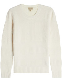 Burberry Wool Pullover With Cashmere