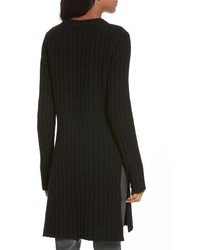 Joseph Ribbed Wool Blend Sweater Dress