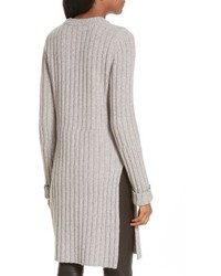 Joseph Ribbed Wool Blend Sweater Dress