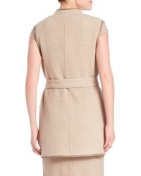 Max Mara Tibet Piped Vest