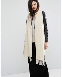 Asos Supersoft Long Woven Scarf With Tassels