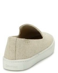 Soludos Fast Food Linen Skate Sneakers