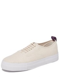 Eytys Mother Woven Cotton Sneakers