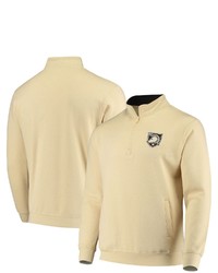 Colosseum Gold Army Black Knights Tortugas Logo Quarter Zip Jacket In Vegas Gold At Nordstrom