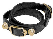 skandaløse suge tiltrækkende Balenciaga Giant Gold Bracelet Triple Tour, $270 | BALENCIAGA | Lookastic