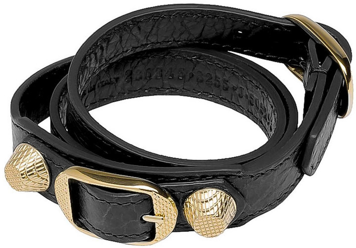 BALENCIAGA GoldTone and Rubber Bracelet for Men  MR PORTER