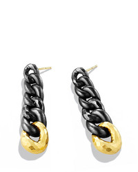 David Yurman Black Gold Earrings