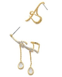 Noir Jewelry Crystal Wisp Earrings