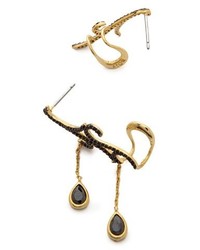 Noir Jewelry Crystal Wisp Earrings