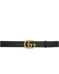 Gucci Black Gg Belt