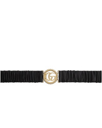 Gucci Black Torchon Gg Belt