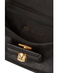 Alexander McQueen Embellished Leather Clutch
