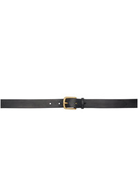 Maximum Henry Black And Gold Slim Standard Belt