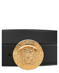 Versace 40mm Medusa Buckle Leather Belt
