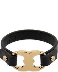 Tory Burch Gemini Link Leather Bracelet