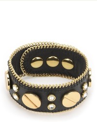 Juicy Couture Screw Head Leather Bracelet