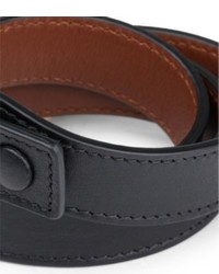 Givenchy Obsedia Leather Wrap Bracelet