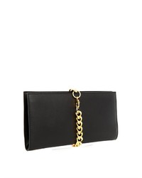Sophie Hulme Roll Chain Leather Clutch