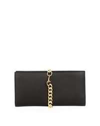 Sophie Hulme Roll Chain Leather Clutch