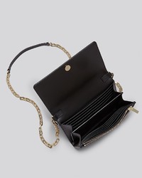 Tory Burch Crossbody Robinson Saffiano Wallet On A Chain