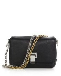 Proenza Schouler Ps1 Courier Tiny Double Chain Leather Crossbody Bag
