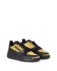 Giuseppe Zanotti Metallic Panel Sneakers