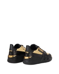 Giuseppe Zanotti Metallic Panel Sneakers