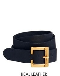 Asos Collection Leather Waist Belt