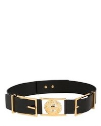 High Waisted Wide Leather Belt