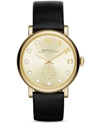 Marc by Marc Jacobs Leather Baker Dexter Watch 36mm
