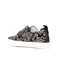 Pierre Hardy Embroidered Slider Sneakers