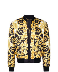 Versace Baroque Print Bomber Jacket