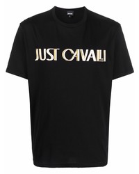 Just Cavalli 3d Logo Print T Shirt