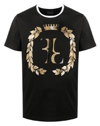 Billionaire Baroque Print T Shirt