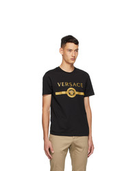 Versace Black Vintage Medusa T Shirt