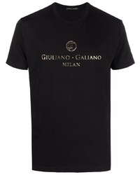 Giuliano Galiano Logo Print T Shirt