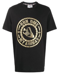 adidas Metallic Logo Print T Shirt