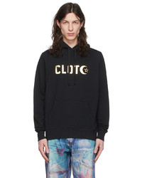 Clot Black Cotton Hoodie