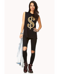 Forever 21 Statet Making Muscle Tee