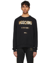 Moschino Black Couture Sweatshirt