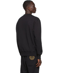 VERSACE JEANS COUTURE Black Logo Sweatshirt