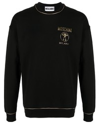 Moschino Contrast Trim Logo Sweatshirt