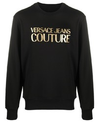 VERSACE JEANS COUTURE Metallic Logo Sweatshirt